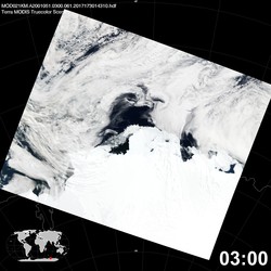 Level 1B Image at: 0300 UTC