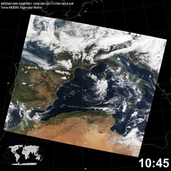 Level 1B Image at: 1045 UTC