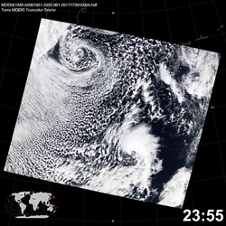 Level 1B Image at: 2355 UTC