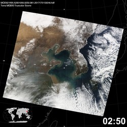 Level 1B Image at: 0250 UTC