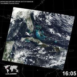 Level 1B Image at: 1605 UTC