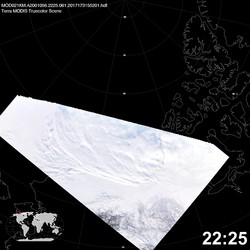 Level 1B Image at: 2225 UTC