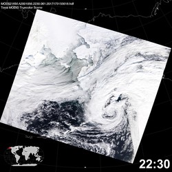 Level 1B Image at: 2230 UTC