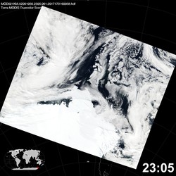 Level 1B Image at: 2305 UTC