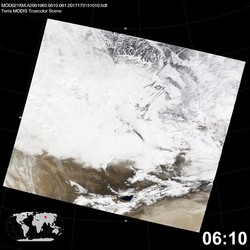 Level 1B Image at: 0610 UTC