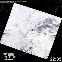 Level 1B Image at: 2235 UTC