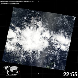 Level 1B Image at: 2255 UTC