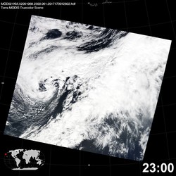 Level 1B Image at: 2300 UTC