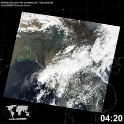 Level 1B Image at: 0420 UTC