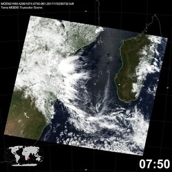 Level 1B Image at: 0750 UTC