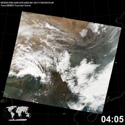 Level 1B Image at: 0405 UTC