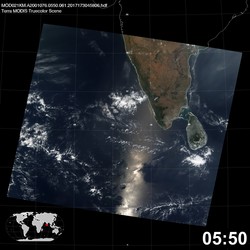 Level 1B Image at: 0550 UTC