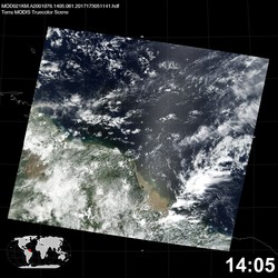 Level 1B Image at: 1405 UTC