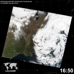 Level 1B Image at: 1650 UTC