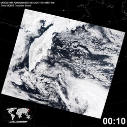 Level 1B Image at: 0010 UTC