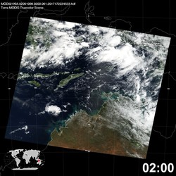 Level 1B Image at: 0200 UTC