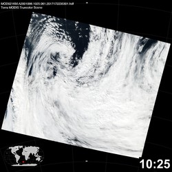 Level 1B Image at: 1025 UTC