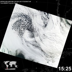 Level 1B Image at: 1525 UTC