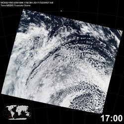 Level 1B Image at: 1700 UTC