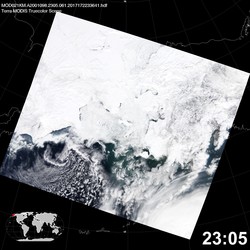 Level 1B Image at: 2305 UTC