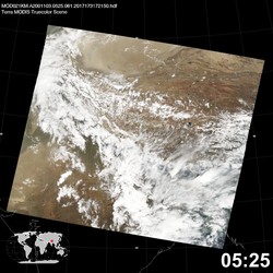 Level 1B Image at: 0525 UTC