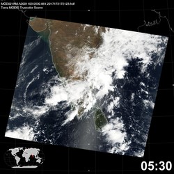 Level 1B Image at: 0530 UTC