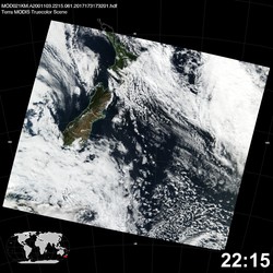 Level 1B Image at: 2215 UTC