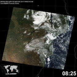 Level 1B Image at: 0825 UTC