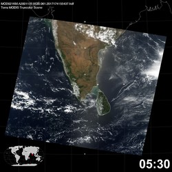 Level 1B Image at: 0530 UTC