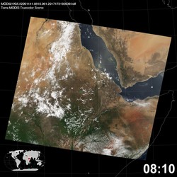 Level 1B Image at: 0810 UTC