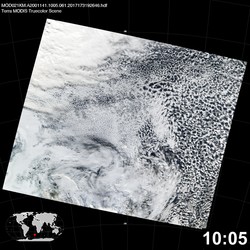 Level 1B Image at: 1005 UTC