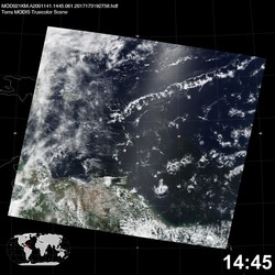 Level 1B Image at: 1445 UTC