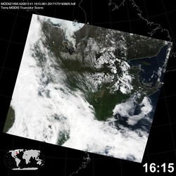 Level 1B Image at: 1615 UTC