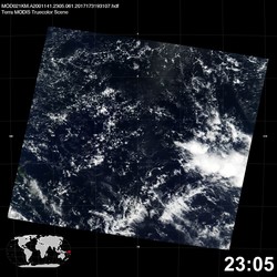 Level 1B Image at: 2305 UTC