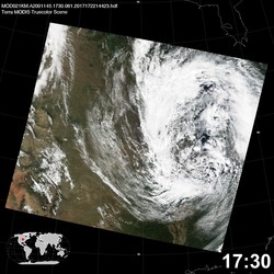 Level 1B Image at: 1730 UTC