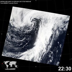 Level 1B Image at: 2230 UTC