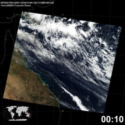 Level 1B Image at: 0010 UTC