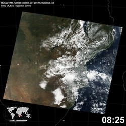 Level 1B Image at: 0825 UTC