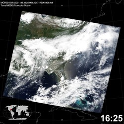 Level 1B Image at: 1625 UTC