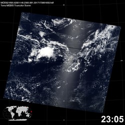 Level 1B Image at: 2305 UTC