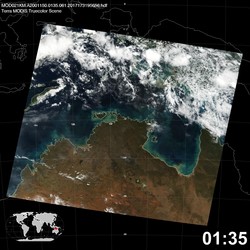 Level 1B Image at: 0135 UTC