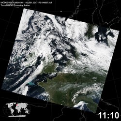 Level 1B Image at: 1110 UTC