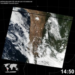 Level 1B Image at: 1450 UTC