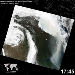 Level 1B Image at: 1745 UTC