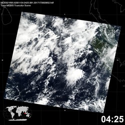 Level 1B Image at: 0425 UTC