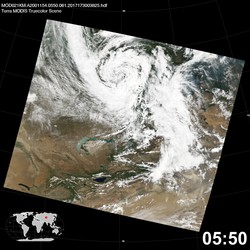 Level 1B Image at: 0550 UTC