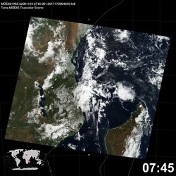 Level 1B Image at: 0745 UTC