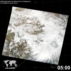 Level 1B Image at: 0500 UTC