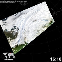 Level 1B Image at: 1610 UTC