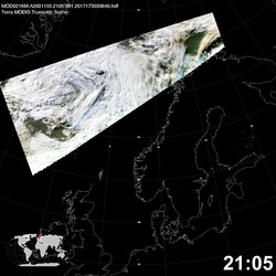 Level 1B Image at: 2105 UTC